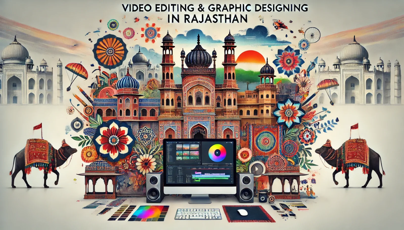 video editing & graphic desiging