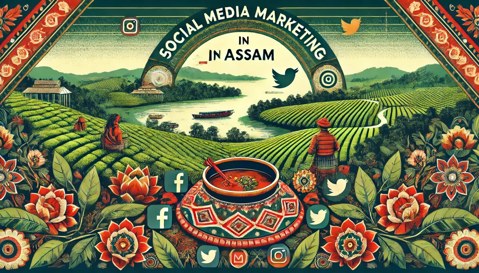 social media marketing in assam