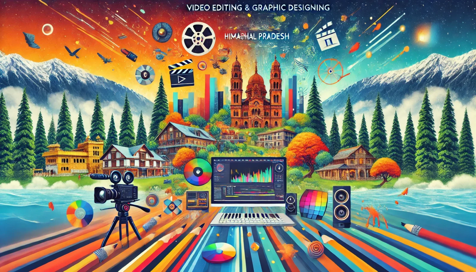 video editing & graphic designing in himachal pradesh